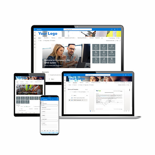 365 Systems on device screens